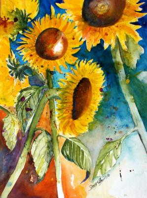 Sonnenblumen - Inez Eckenbach - Array auf Array - Array - 