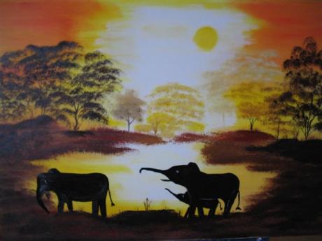 Savanne - Gabi - Array auf Array - Array - Savanne - Gabi - Array auf Array - Array -