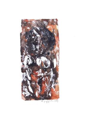 Einzigartige Monotypie 01 - Ararat Haydeyan - auf - Array - Einzigartige Monotypie 01 - Ararat Haydeyan - auf - Array -