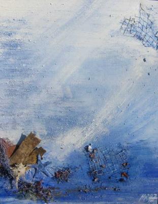 Blaue Muscheln II - KunstWelten - Array auf Array - Array - Blaue Muscheln II - KunstWelten - Array auf Array - Array -