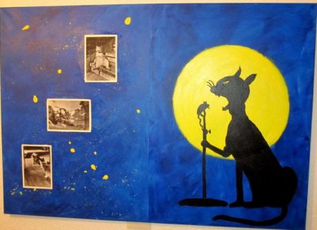 Katzentraum bei Vollmond - Mareensche - Array auf Array - Array - Katzentraum bei Vollmond - Mareensche - Array auf Array - Array -