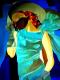 blue woman -Lutz Erler- - Lutz Erler -  auf Leinwand - Sonstiges - 