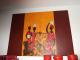 ---Afrika -   -  auf Leinwand - Abstrakt - 