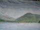 Tegernsee m. Rottach-Egern - Helmut Ebert - Aquarell auf Papier - Berge-Wasser - Impressionismus