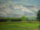 ---Abendsonne - Ute Farr - Kreide-Pastell auf Leinwand-Papier - Wiese-Wolken-Abend-Sommer-Sonne - Impressionismus-Naturalismus ---Abendsonne - Ute Farr - Kreide-Pastell auf Leinwand-Papier - Wiese-Wolken-Abend-Sommer-Sonne - Impressionismus-Naturalismus