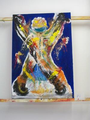 Kreuzigung - Herbert Lieberam - Array auf Array - - Array Kreuzigung - Herbert Lieberam - Array auf Array - - Array