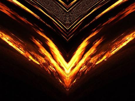 Fengshui Bild Feuer - Susann Mueller -  auf  - Array - 