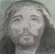 Jesus - dani milo - Bleistift auf  - Religion - 