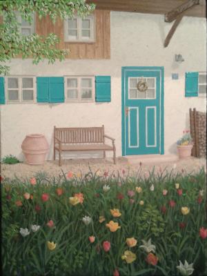 Oberbayerischer Vorgarten - Maurice Küsel - Array auf Array - Array - Array Oberbayerischer Vorgarten - Maurice Küsel - Array auf Array - Array - Array