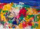 Landschaft - Wolfgang Stocker - Acryl-Mischtechnik auf  - Abstrakt - 