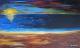 Sehnsucht - Mario Wiltzsch - Acryl auf Leinwand - Berge-Himmel-Wasser-Abend-Sehnsucht - 